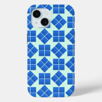 Rotating Blue Squares