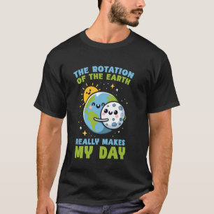 Rotation Of Earth Day Teachers Save Planet T-Shirt