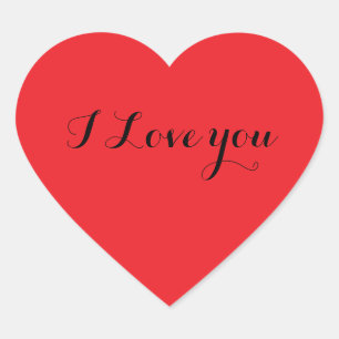 Rotes Herz Aufkleber Vorlage Heart Sticker