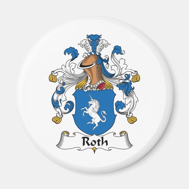 Roth Family Crest Magnet (Front)