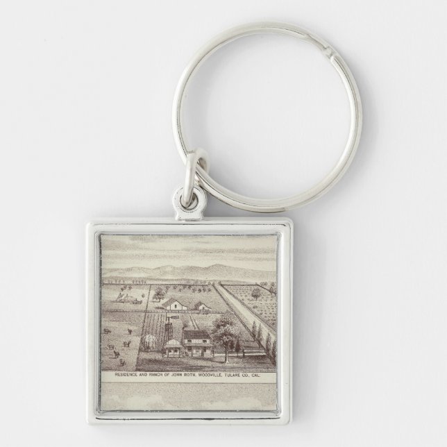 Roth, Scruggs ranches Key Ring (Front)