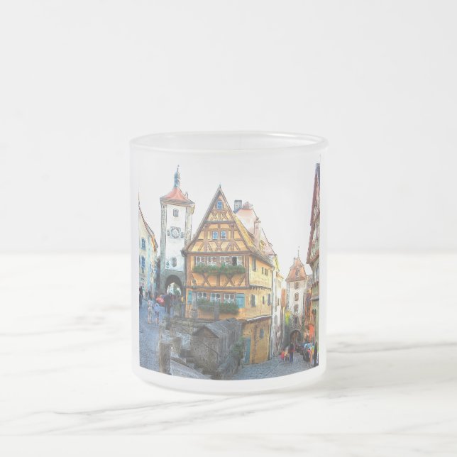 Rothenburg20150903 Frosted Glass Coffee Mug (Center)