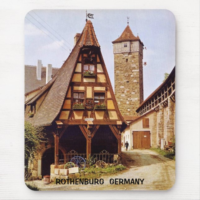 ROTHENBURG, GERMANY MOUSE MAT (Front)