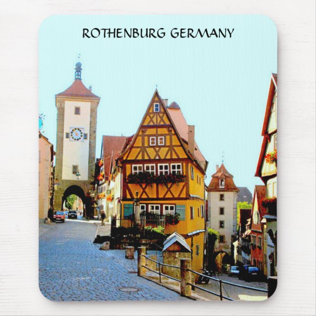 ROTHENBURG GERMANY MOUSE MAT (Front)