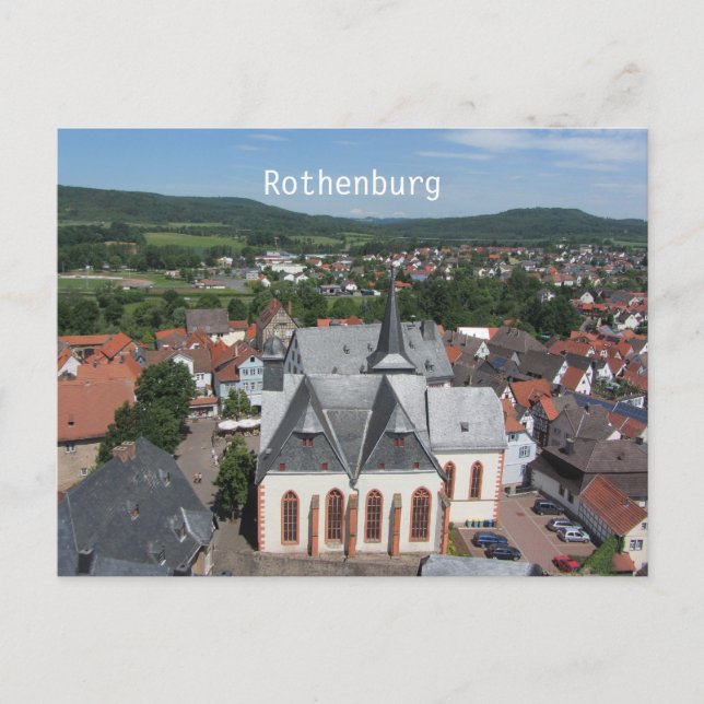 Rothenburg, Germany Postcard (Front)