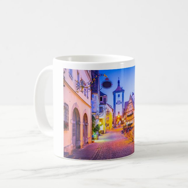 Rothenburg ob der Tauber, Germany Coffee Mug (Front Left)