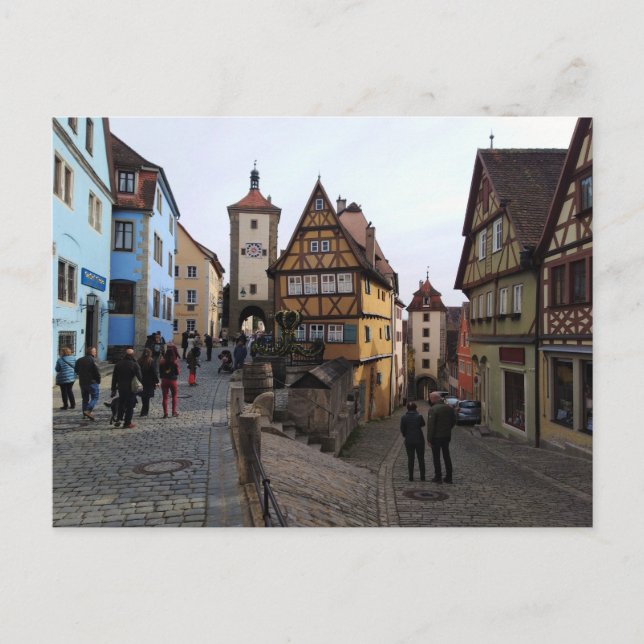 Rothenburg ob der Tauber, Germany Postcard (Front)