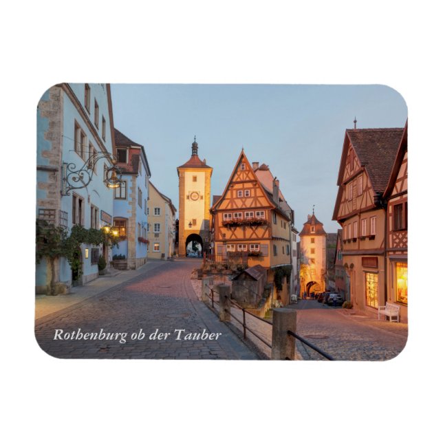Rothenburg ob der Tauber Magnet (Horizontal)