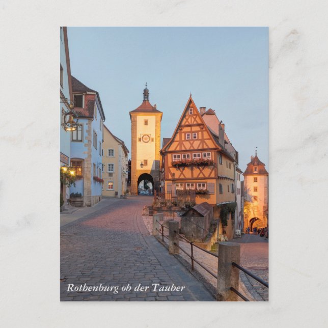 Rothenburg ob der Tauber Postcard (Front)