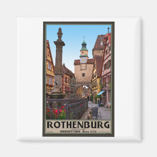 Rothenburg od Tauber - Markusturm Magnet