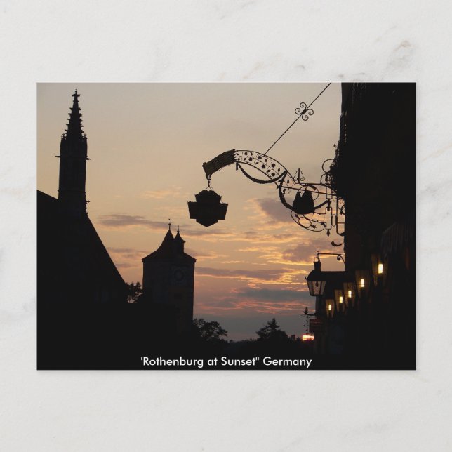 Rothenburg Post Card (Front)