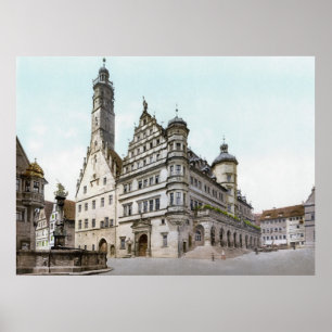 Rothenburg's Rathaus Poster