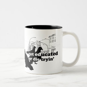 Rothenhagen "Get Educated" Two-Tone Coffee Mug