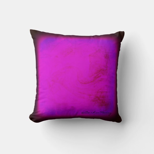Rothko Inspired Visceral 2.0 Decorative Pillow (Front)