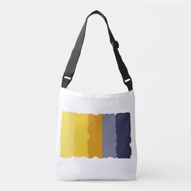 Rothko Summer Crossbody Tote Bag (Front)