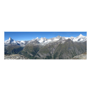 Rothorn panorama, Valais Alps Photo Print