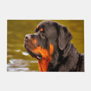 Rothweiler Dog Doormat