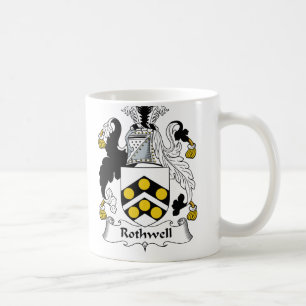 Rothwell Family Crest Coffee Mug