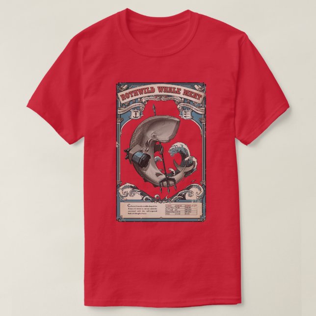 Rothwild Whale Meat T-Shirt (Design Front)