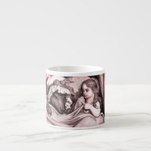 Rotkäppchen Little Red Riding Hood Grimm fairytale Espresso Cup