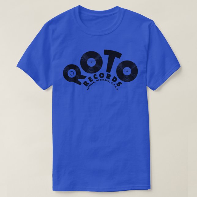 Roto Records T-Shirt (Design Front)