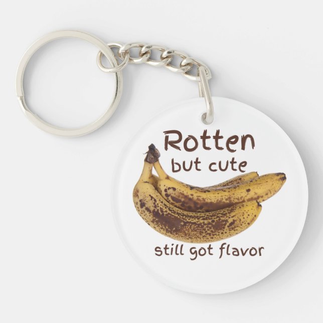 Rotten But Cute Key Ring (Front)