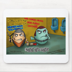 Rotten Egg Gangs Funny Tees Mugs Cards & Gifts Mouse Mat