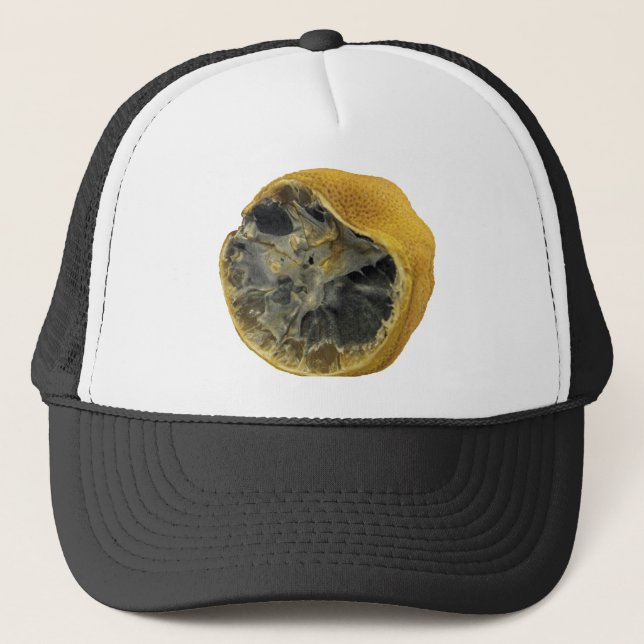 Rotten lemon trucker hat (Front)