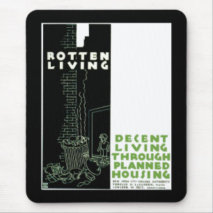 Rotten Living Mouse Mat