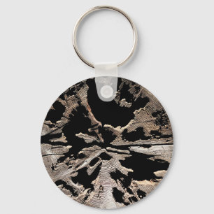 Rotten Log R Key Ring