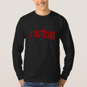 Rotten Punk Emo  Goth Heavy Metal Streetwear T-Shirt