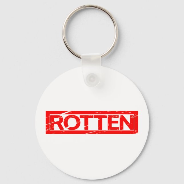 Rotten Stamp Key Ring (Front)