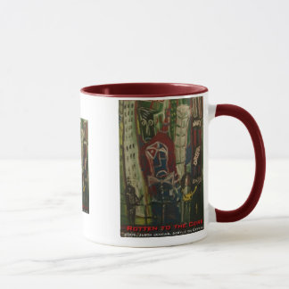 rotten to the core mug