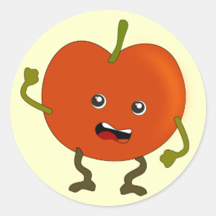 Rotten Tomato: Bad Fruit Gang Classic Round Sticker