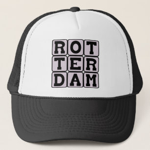 Rotterdam, City in The Netherlands Trucker Hat