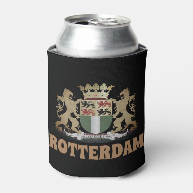Rotterdam coat of arms, Netherlands Can Cooler (Can Front)