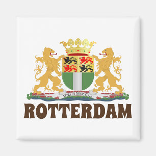 Rotterdam coat of arms, Netherlands Magnet