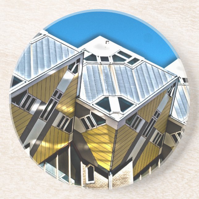 Rotterdam Cube Houses Coaster (Front)