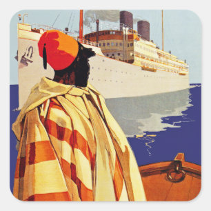 Rotterdam Lloyd Square Sticker