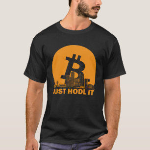 Rotterdam London Skyline Rotterdam Bitcoin Maxima T-Shirt