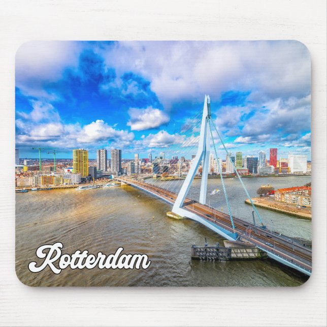 Rotterdam, Netherlands Mouse Mat (Front)
