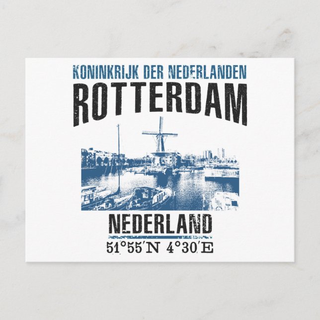 Rotterdam Postcard (Front)