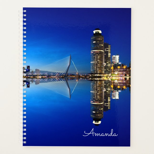 Rotterdam Skyline Cityscape Planner (Front)