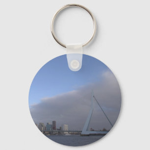 Rotterdam skyline key ring