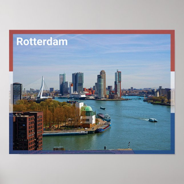Rotterdam - The Netherlands Poster (Front)
