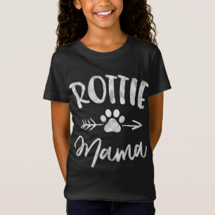 Rottie Mama Gifts Rottweiler Lover Owner Gifts Dog T-Shirt