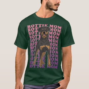 Rottie Mum Dog Owner Rottweiler Premium T-Shirt