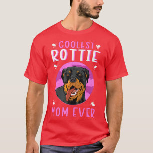 Rottie Mum Dog Owner Rottweiler Premium T-Shirt Co
