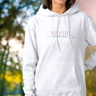 Rottie Mum Est Year Pink Purple Hoodie