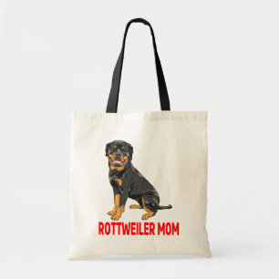 Rottie Mum Puppy Dog Gift Cute Rottweiler Tote Bag